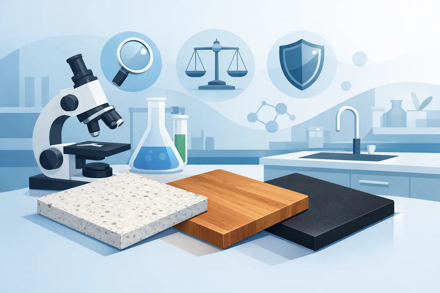 How to Choose Lab Countertops