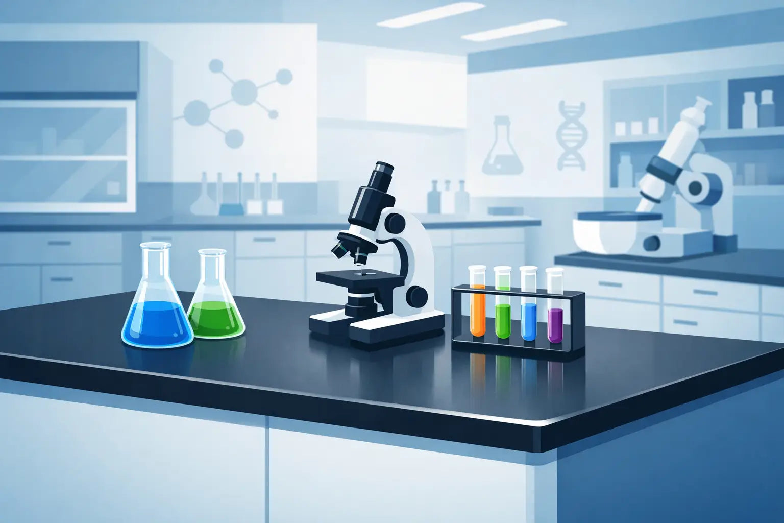 Epoxy Lab Countertops for Demanding Labs