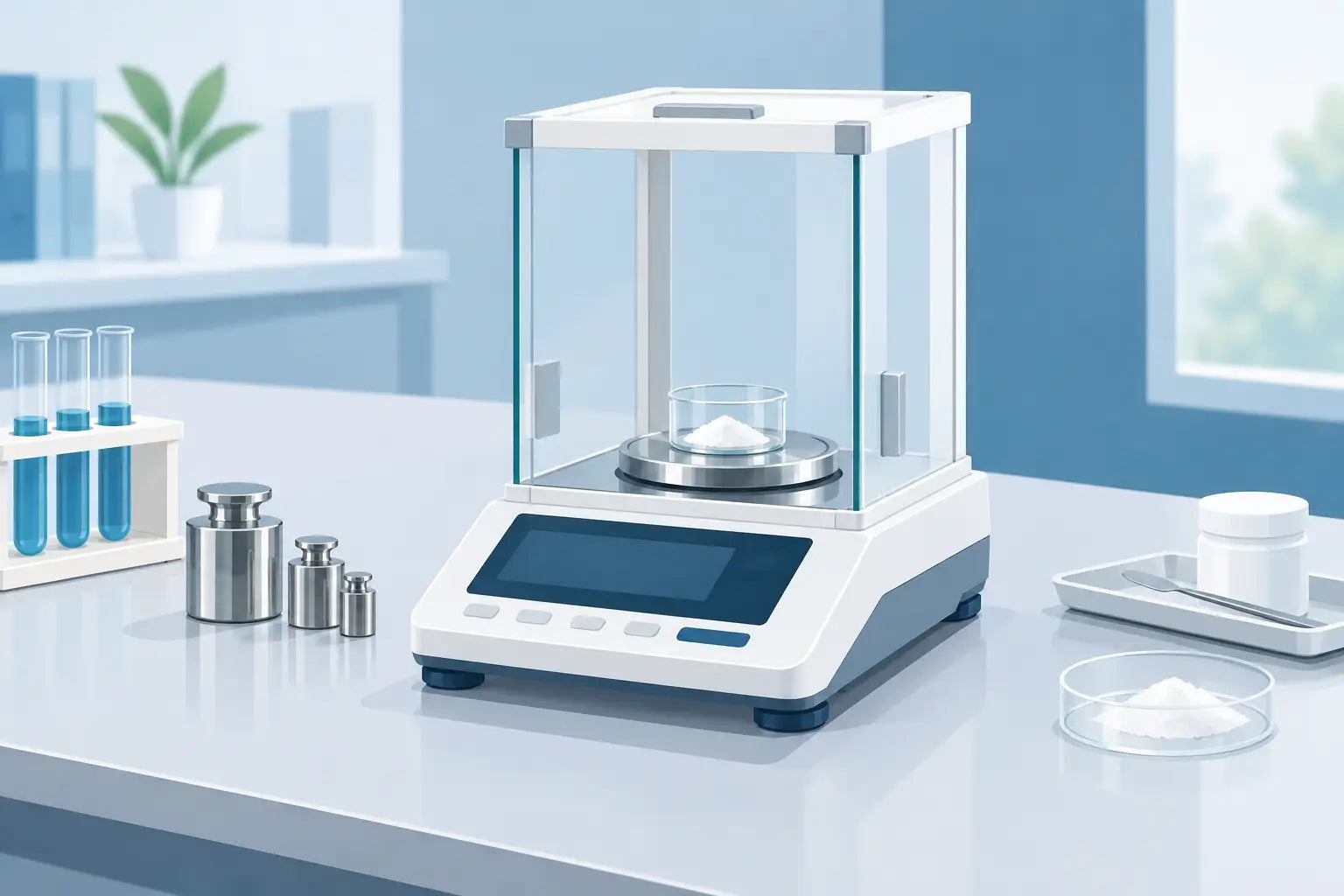 Balance Tables for Precision Laboratory Weighing