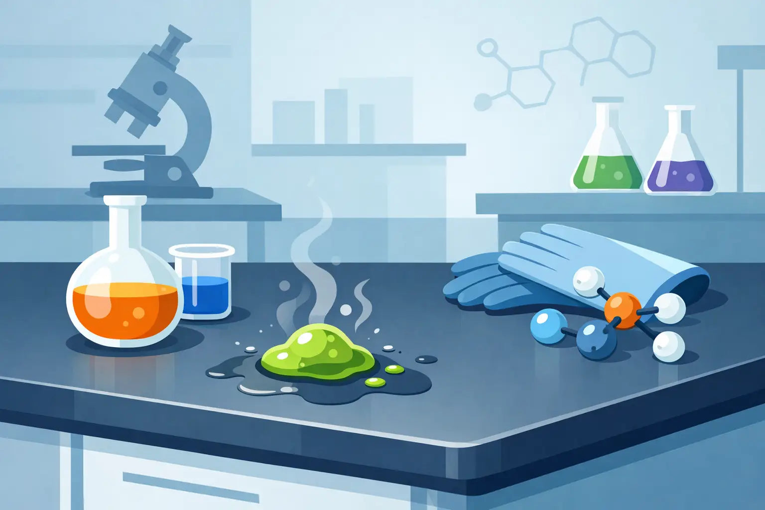 Choosing Chemical Resistant Lab Surfaces