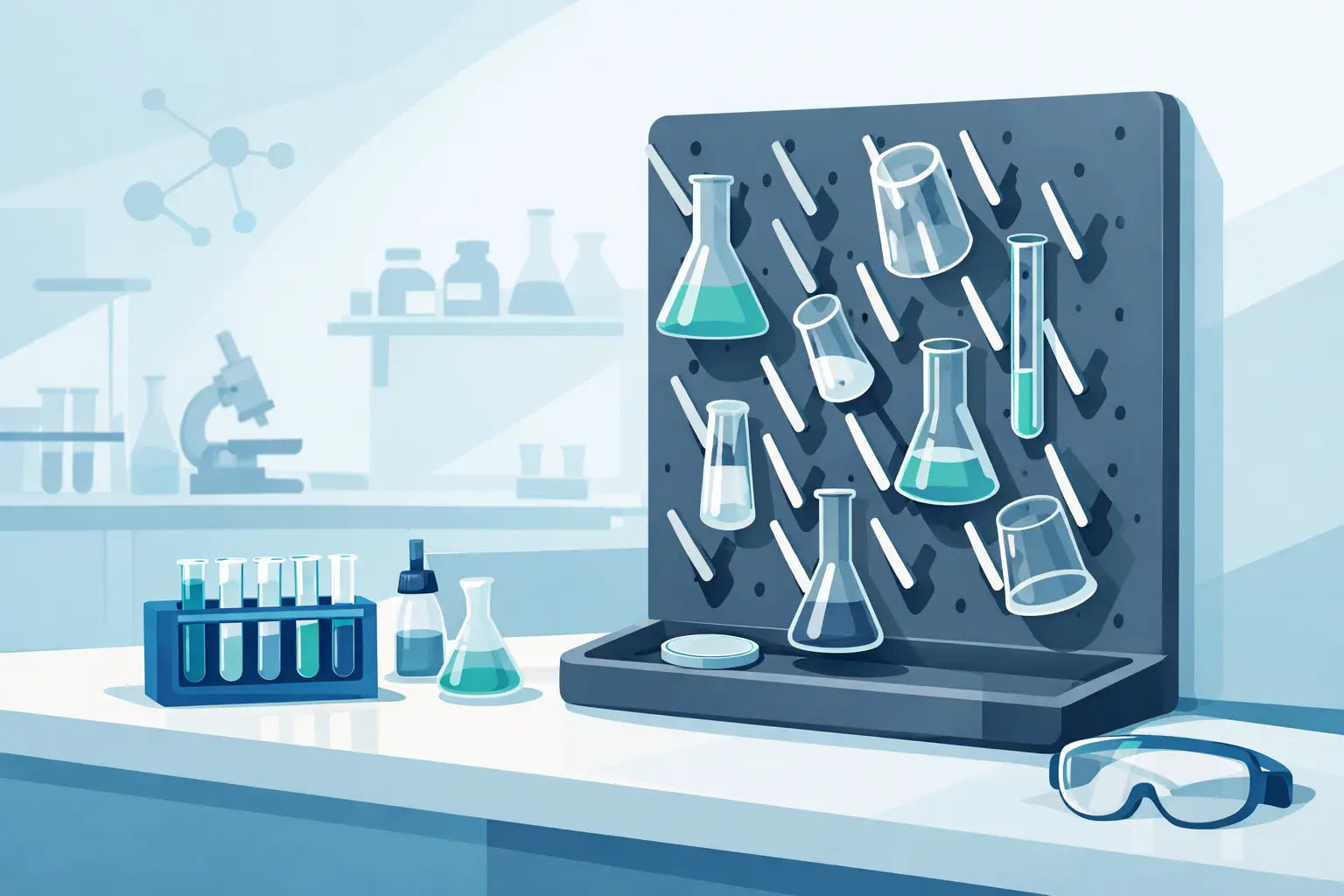 Choosing a Lab Pegboard Drying System