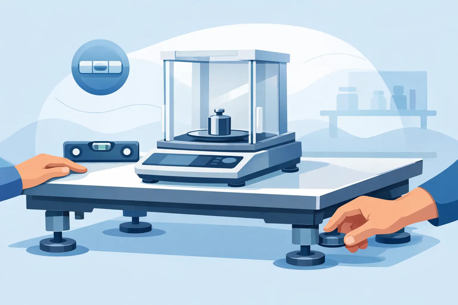 How to Level Precision Balance Tables Correctly