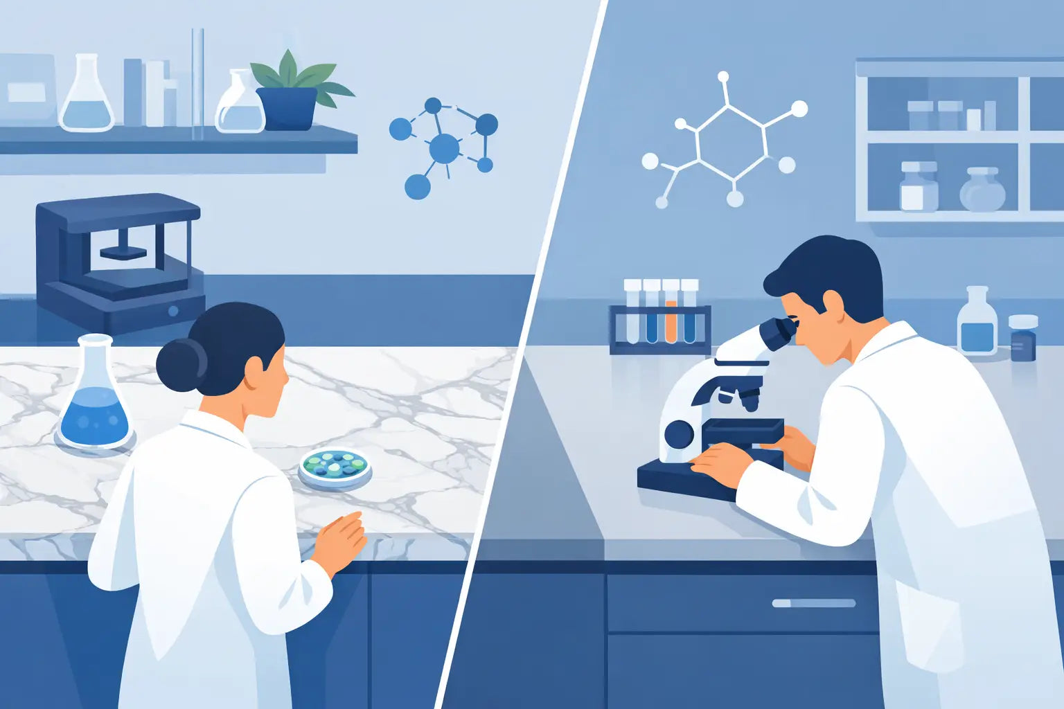 Custom vs Standard Lab Surfaces