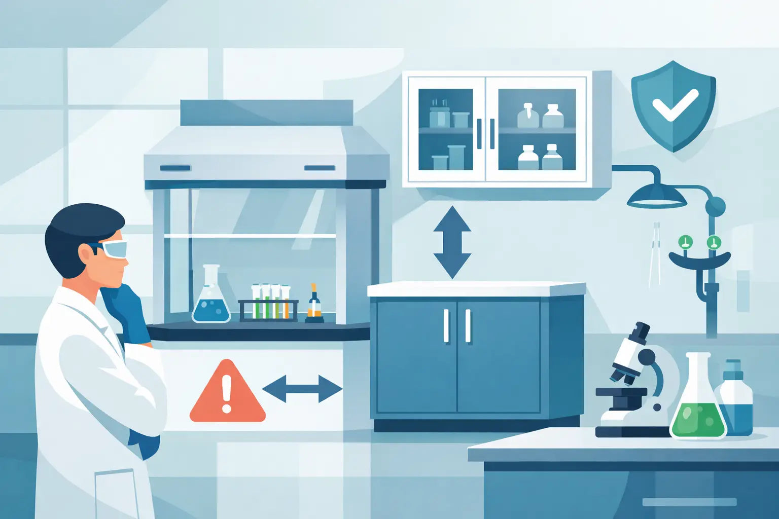 Laboratory Cabinet Placement Guide for Safer Labs
