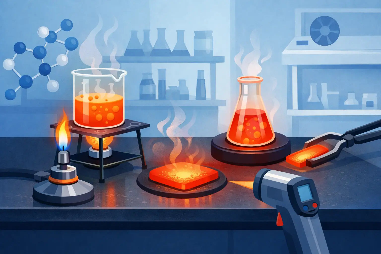 Lab Countertop Heat Resistance: What Matters