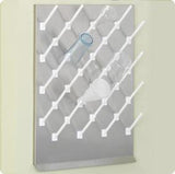 24Wx30H" Stainless Steel Pegboards - Drying Racks - Blackland Manufacturing